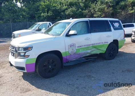 2016 Chevrolet Tahoe Commercial Fleet z USA, uszkodzony, nr VIN 1GNSKFEC1GR249946